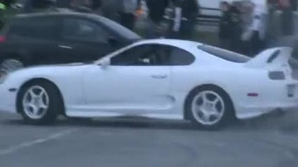 Toyota Supra drift 