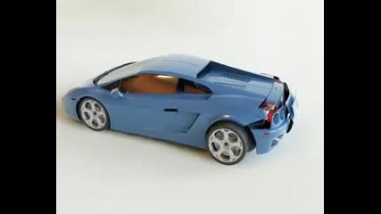 Transformation from Ferrari 360 Modena in Lamborghini Gallar