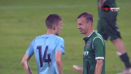 Братя Васеви с "разбор" след края на мача в Русе