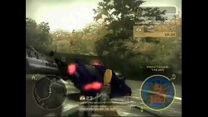 Need For Speed Mw - Crashes and Stunts The Cops