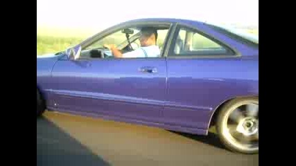 integra gsr vs stock 1.8 turbo jetta - -