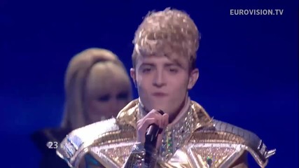 Jedward - Waterline - Live - Grand Final - 2012 Eurovision Song Contest