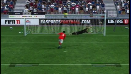 Fifa 11 Barcelona vs Manchester United Penalty Shootout