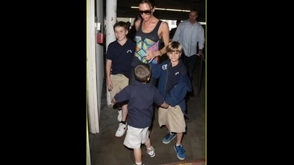 Brooklyn, Romeo and Cruz Beckham Angels 