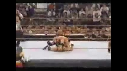Wwf Brothers of Destruction undertaker and Kane vs Stone cold and Triple H part 2 