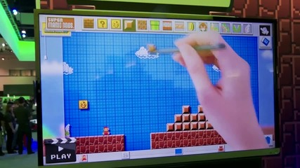 E3 2014: Mario Maker - Level Creation Demo