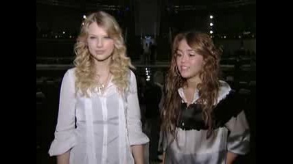 Taylor Swift and Miley Cyrus Interview