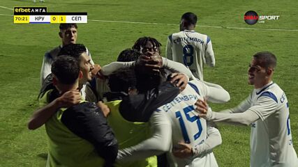 Goal by PFK Septemvri Sofia