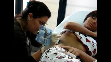 Nikoleta Lozanova @ Gvendi Tattoo, Plovdiv (360p)