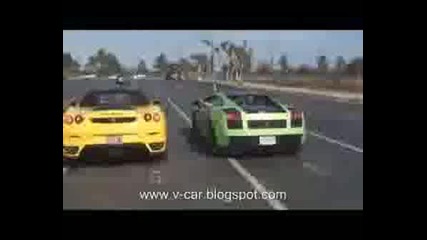 Ferrari 430 Vs. Lamborghini Gallardo 