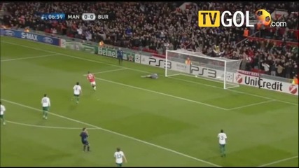 20.10.10 Манчестър Юнайтед - Бурсаспор 1:0 *шампионска Лига* 