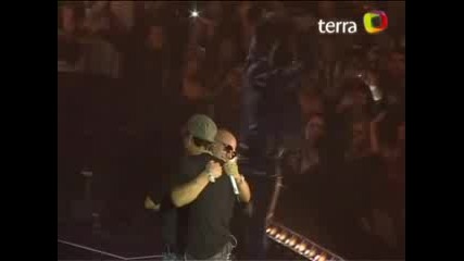 Wisin y Yandel ft Enrique iglesias - Lloro por Ti - Luna Park 2009 