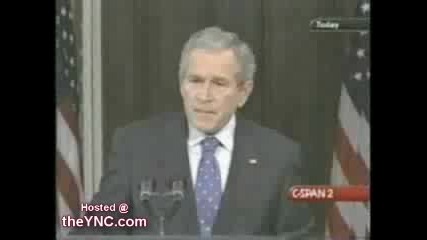 Най - великата Реч На Джордж Буш : X