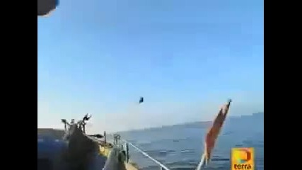 Нло лети над океан