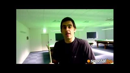 Послание на Рони О'съливан към феновете си от България