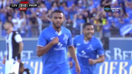 Левски - ПАОК Солун 2:0 /репортаж/
