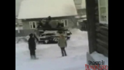 Пиян руснак кара Сау 