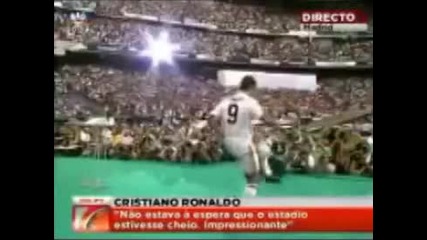 85 000 души приветстваха Роналдо на ”бернабеу”