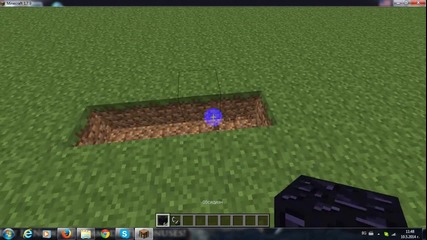 Minecraft Kak se pravi snejen chovek i portal kum ada