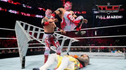 The New Day vs. The Usos vs. Lucha Dragons - WWE Tag Team Title Ladder Match: WWE TLC 2015 (Full Match - WWE Network Exc