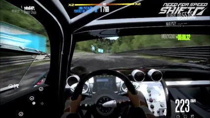 Need for Speed™ Shift [pc] Pagani Zonda R vs Koenigsegg Ccx Two fastest cars in game!