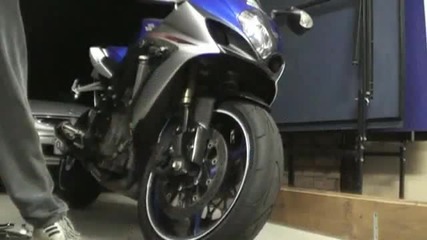 2007 Gsxr1000 M4 Slip On from Stock Exhaust 