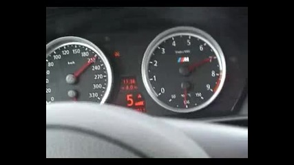 E60 M5 acceleration 0 - 270 
