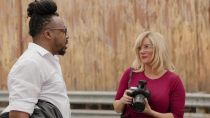 Stephanie McMahon goes undercover as a photographer on CBS's "Undercover Boss: Celebrity Edition"