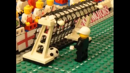 Usa vs. England Lego