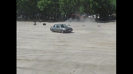 Сивото Bmw на тайм атака в Провадия 12.05.2012