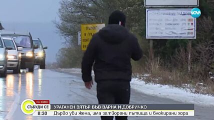 Обявиха бедствено положение във Варненско, има жертва и блокирани хора