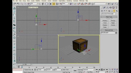 3ds max - Breaking box 3 World Studios 