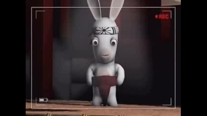 Raymond Raving Rabbids 2 Clip