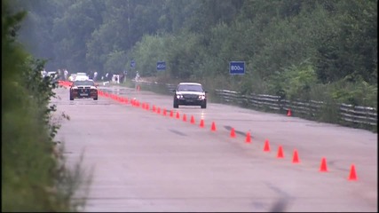 Dragtimes - Ford Mustang vs Mb Cl 65 Amg