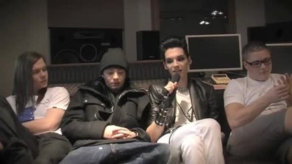 Tokio Hotel - Humanoid City Tour - Interview 1 
