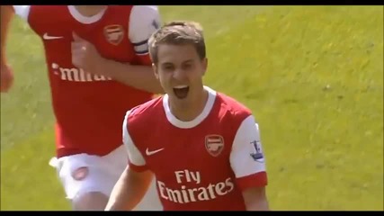 52мин. Арон Рамсеи Арсенал 1-0 Манунт.