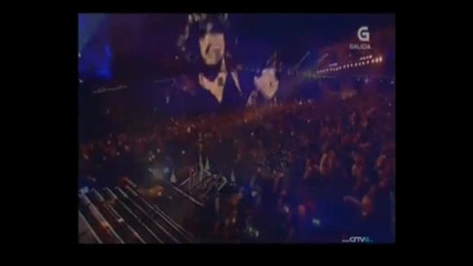 Jean Michel Jarre - Calypso 3 | Live in Santiago de Compostela 2010