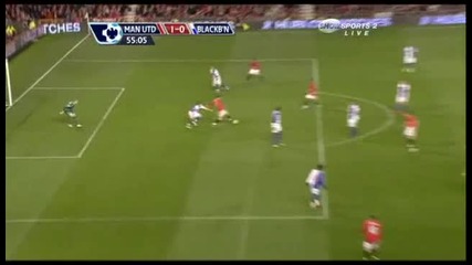 Поредния феноменален гол на Бербатов този сезон... Manchester United 1:0 Blackburn 