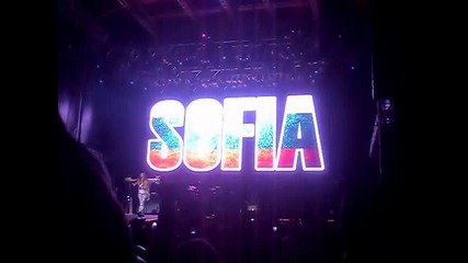 Aerosmith - Atmosphere before Dream on Live in Sofia, Bulgaria 17 05 2014