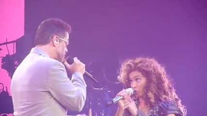 Beyonce and George Michael - If I Were a Boy - Live
