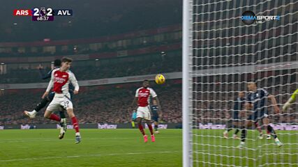 Goal by Aston Villa