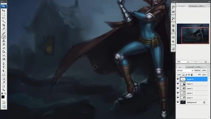 League of Legends Art Spotlight - Vayne, the Night Hunter