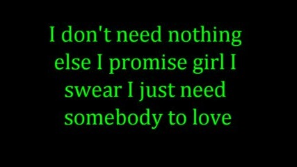 Justin Bieber - Somebody to love