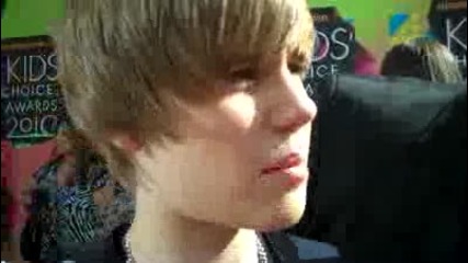 Justin Bieber at the 2010 Nickelodeon Kids Choice Awards 