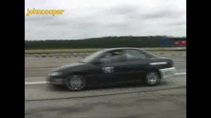 Дрифт с Opel Omega Biturbo