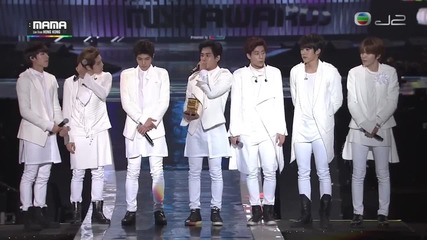 141203 Infinite - Kpop Fan's Choice Male @ Mama 2014