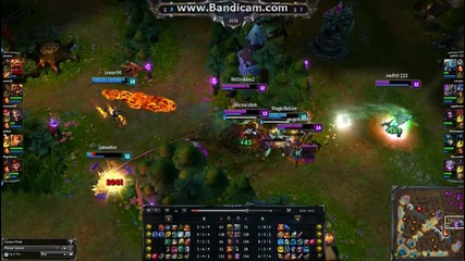 League of Legends: Brand penta kill