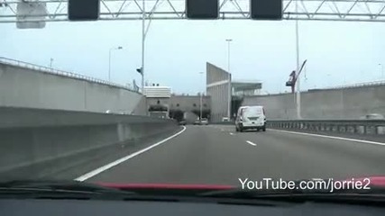 Ferrari 360 Tubi exhaust tunnelrun!! Lovely sound! - 1080p Hd 