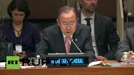 USA: Ban Ki-moon urges EU to 'accelerate its support' after migrant boat disaster