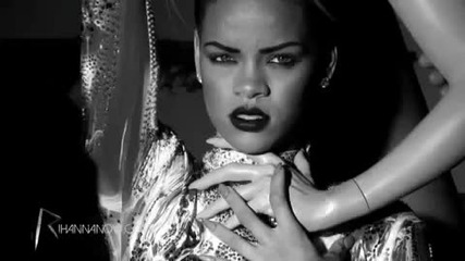 Rihanna Behind the scenes of album photoshoot